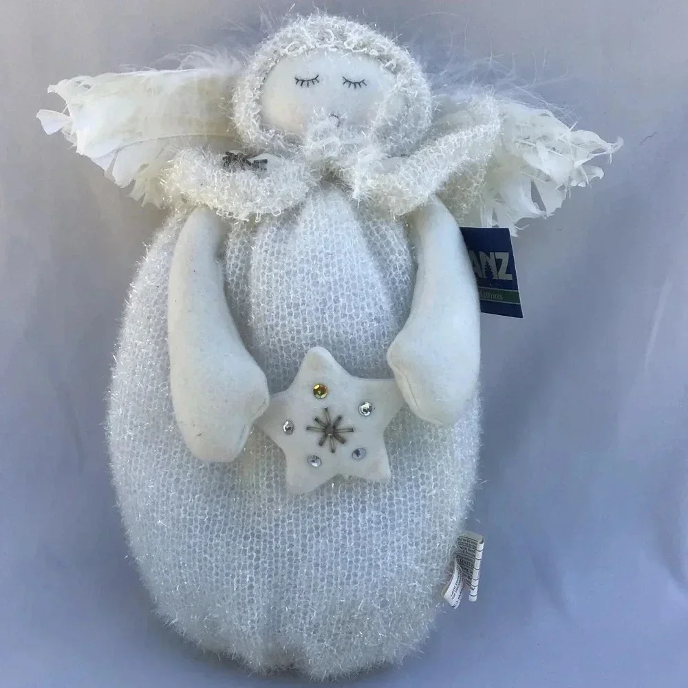 NWT Ganz Christmas Snow Angel with Star.